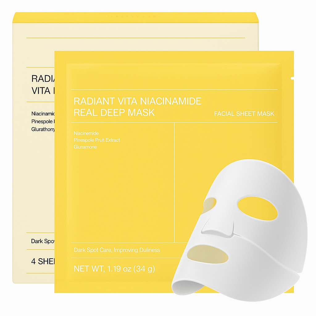 Real Deep Mask with Radiant Vita Niacinamide
