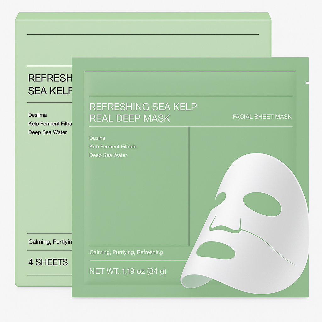 Real Deep Mask with Refreshing Sea Algae