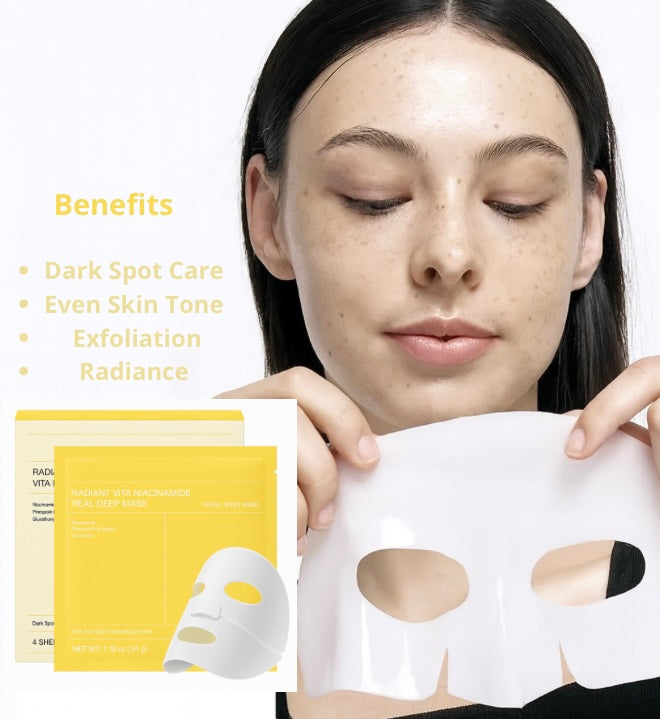 Real Deep Mask with Radiant Vita Niacinamide