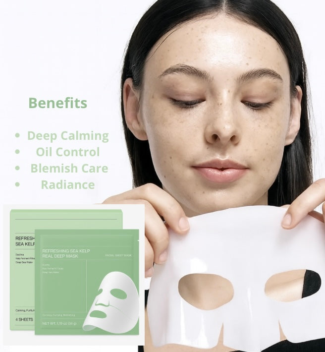 Real Deep Mask with Refreshing Sea Algae